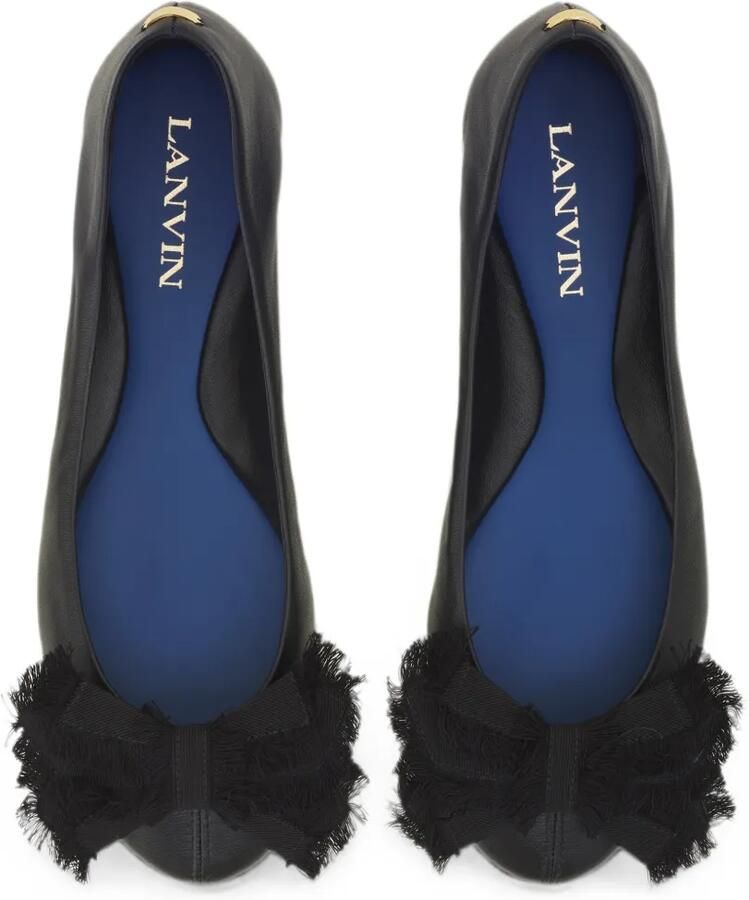 Lanvin The Bow ballerina's Zwart - Foto 2