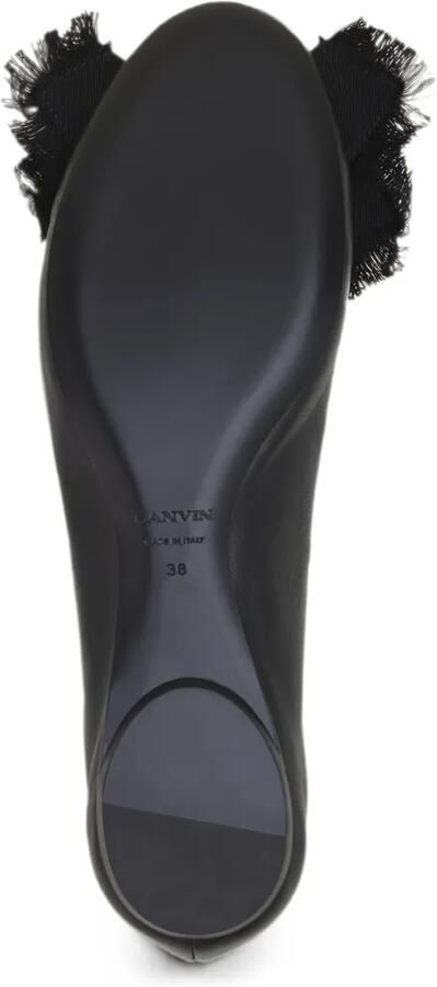 Lanvin The Bow ballerina's Zwart - Foto 3