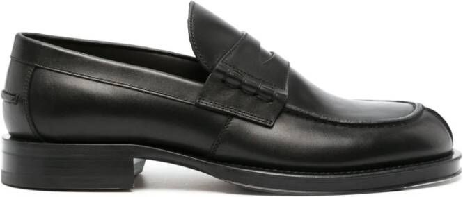 Lanvin Leren loafers Zwart