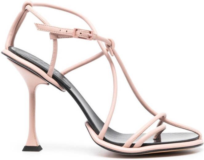 Lanvin Leren sandalen Roze