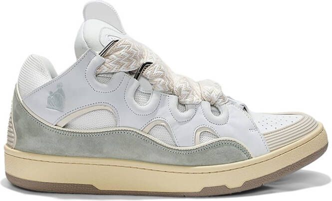 Lanvin Leren sneakers Wit