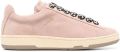 Lanvin Lite Curb suède sneakers Roze - Roze