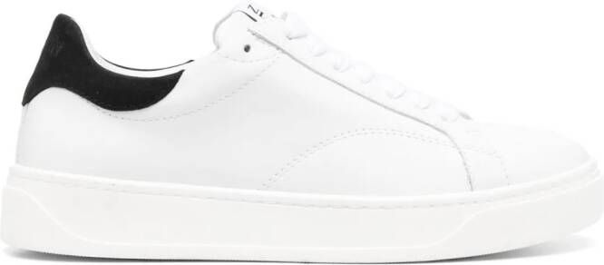 Lanvin Sneakers met logopatch Wit