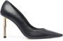 Lanvin Pumps met metallic hak Zwart - Thumbnail 1