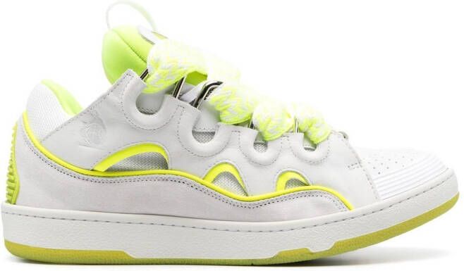 Lanvin Sneakers met ronde neus Wit