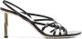 Lanvin Sequence leren sandalen Zwart - Thumbnail 1