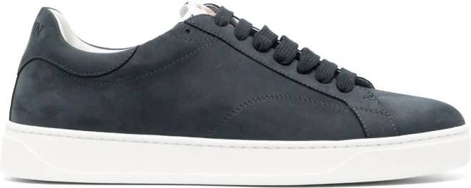 Lanvin Sneakers met geborduurd logo Blauw