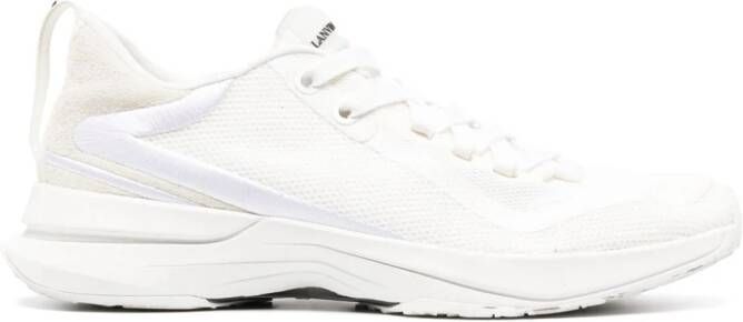 Lanvin Sneakers met logo Wit