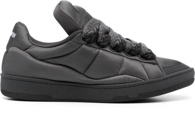 Lanvin Sneakers met logopatch Zwart