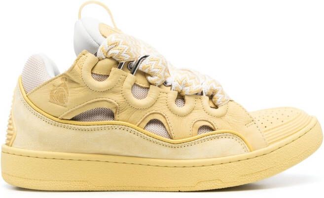 Lanvin Sneakers met vlakken Geel