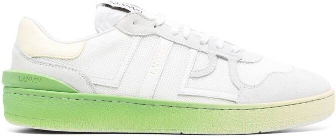 Lanvin Sneakers met vlakken WHITE YELLOW