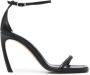 Lanvin Swing leren sandalen Zwart - Thumbnail 1