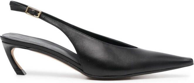 Lanvin Swing slingback pumps Zwart