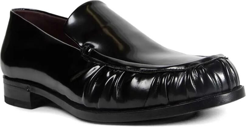 Lardini Loafers met gesmockt detail Zwart - Foto 1