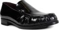 Lardini Loafers met gesmockt detail Zwart - Zwart