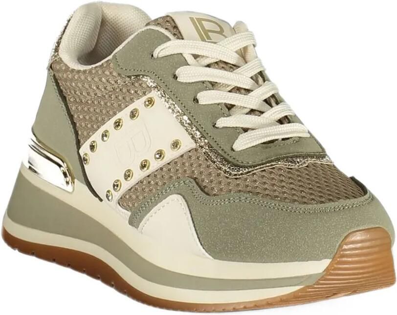 Laura Biagiotti embellished panelled sneakers Groen - Foto 3