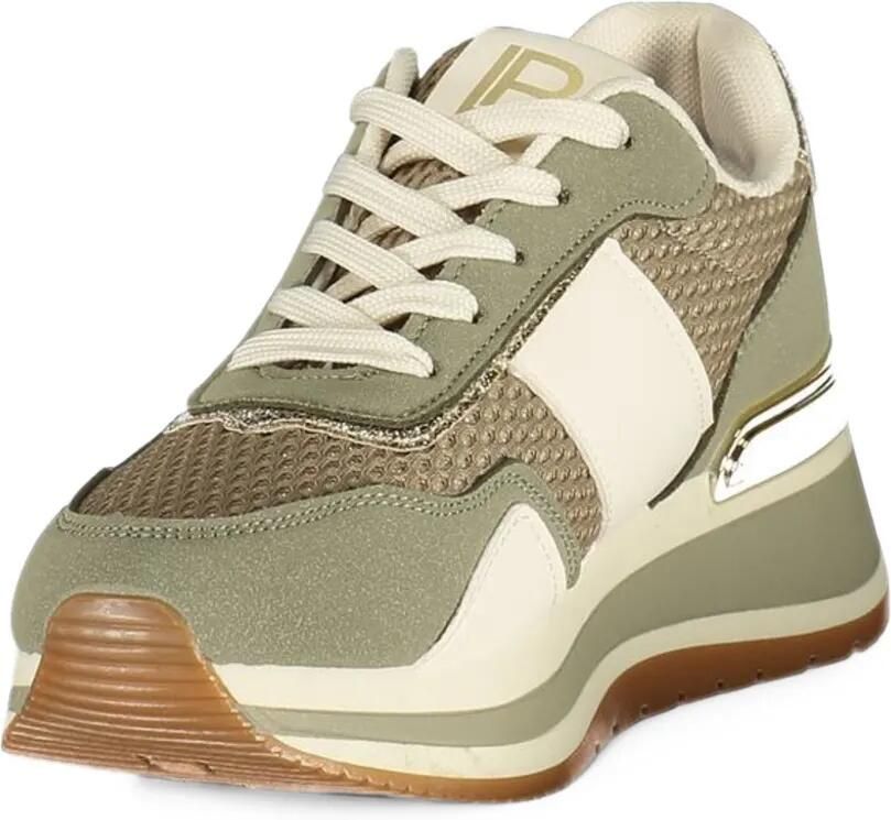 Laura Biagiotti embellished panelled sneakers Groen - Foto 2