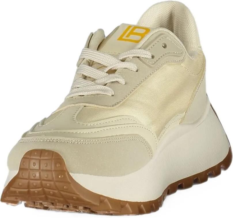 Laura Biagiotti logo-print chunky sneakers Beige - Foto 2