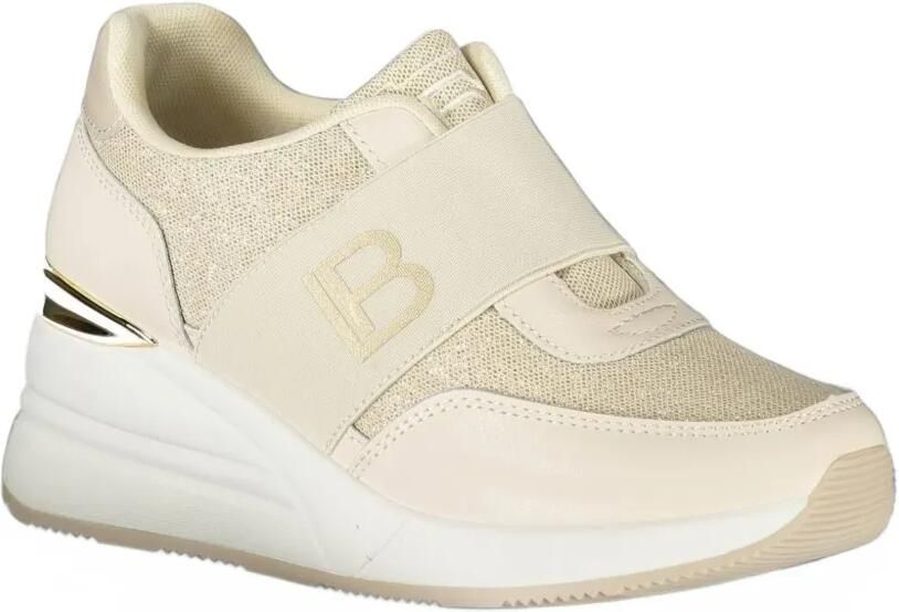 Laura Biagiotti Sneakers met logoband Beige