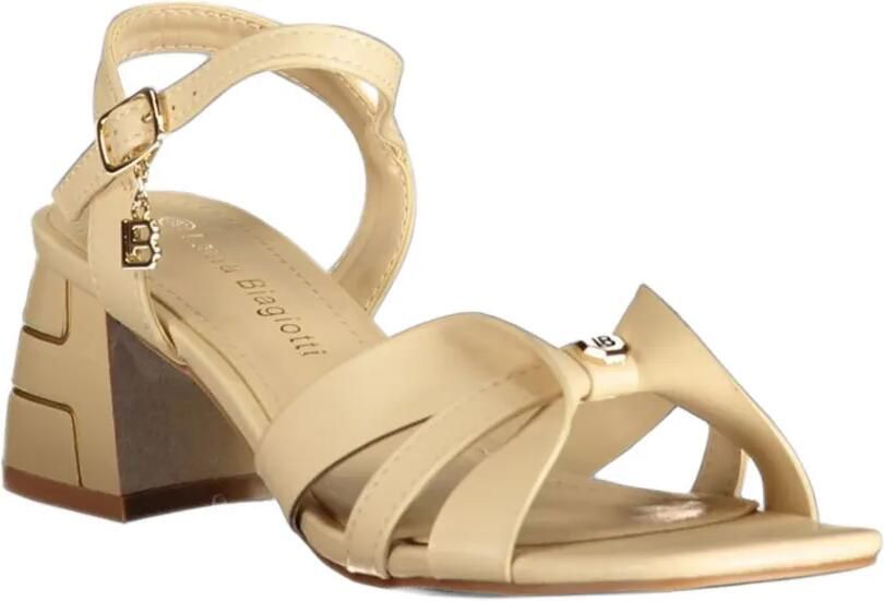 Laura Biagiotti Sandalen met blokhak Beige - Foto 3