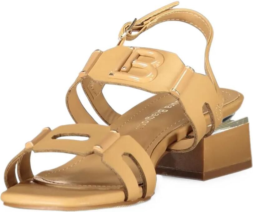 Laura Biagiotti Sandalen met blokhak Beige - Foto 2