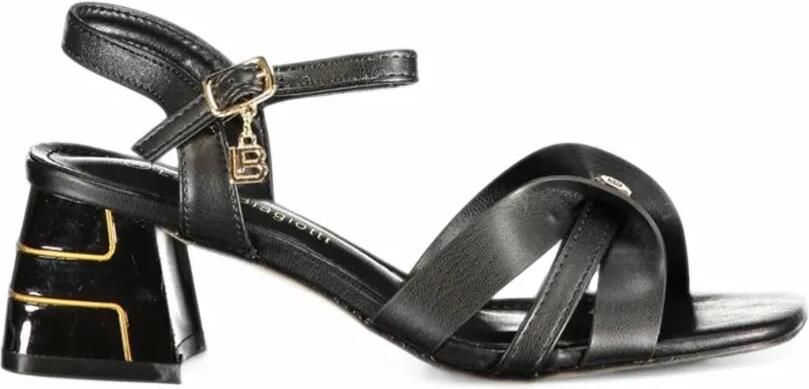 Laura Biagiotti Sandalen met blokhak Zwart