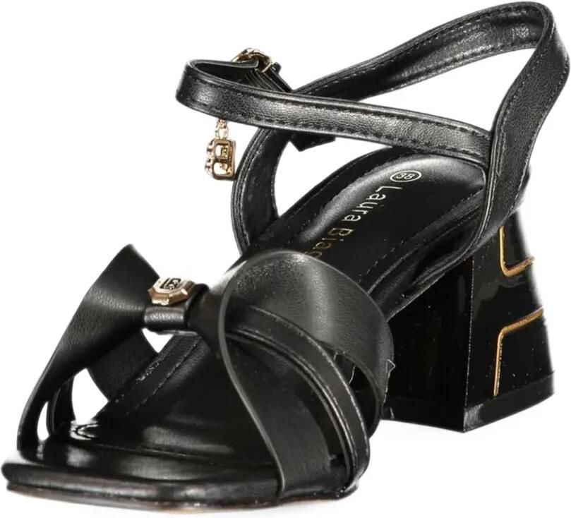Laura Biagiotti Sandalen met blokhak Zwart - Foto 2