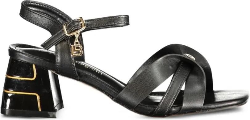 Laura Biagiotti Sandalen met blokhak Zwart