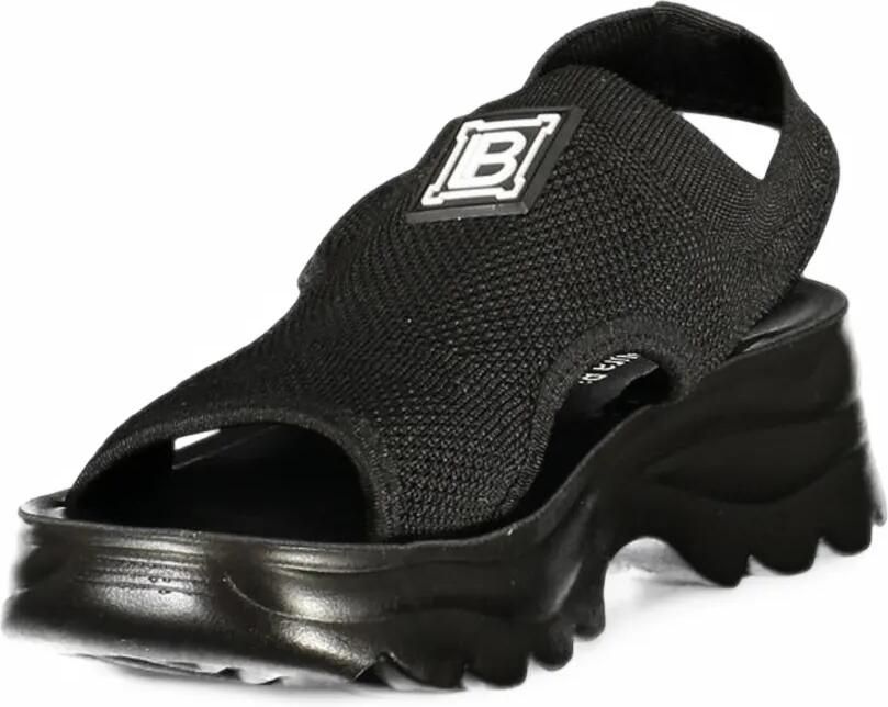 Laura Biagiotti Sandalen met logopatch Zwart - Foto 2