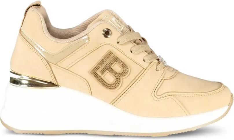 Laura Biagiotti Sneakers met logo Beige