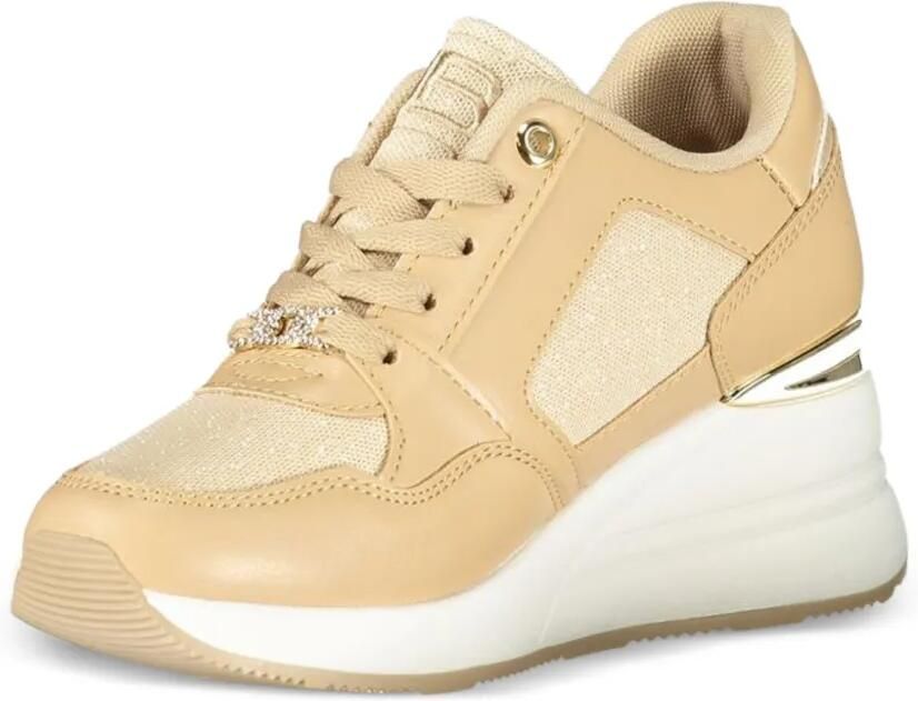 Laura Biagiotti Sneakers met rits Beige - Foto 3