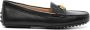 Lauren Ralph Lauren Barnsbury Driver leren loafers Zwart - Thumbnail 1