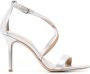 Lauren Ralph Lauren Gabriele sandalen met open neus Zilver - Thumbnail 1