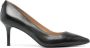 Lauren Ralph Lauren Lanette leren pumps 70 mm Zwart - Thumbnail 1