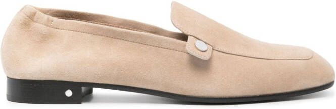 Laurence Dacade Angela suède loafers Beige