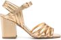 Laurence Dacade Camila 85 leren sandalen Goud - Thumbnail 1