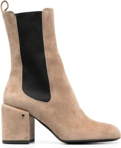 Laurence Dacade Ellen suède laarzen Beige