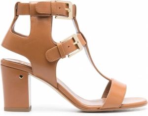 Laurence Dacade Helie sandalen met gesp Bruin