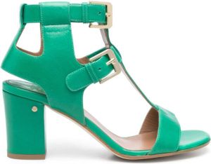 Laurence Dacade Helie sandalen met gesp Groen