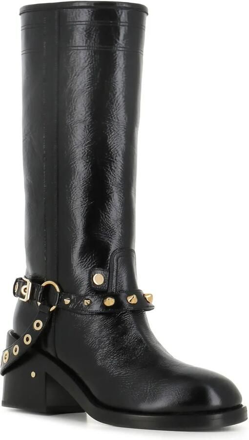 Laurence Dacade 70 mm laarzen met studs Zwart - Foto 2