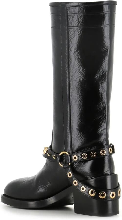 Laurence Dacade 70 mm laarzen met studs Zwart - Foto 3