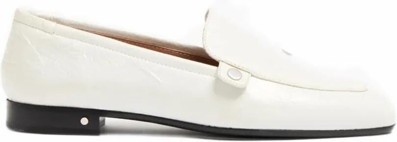 Laurence Dacade Angela leren loafers Wit