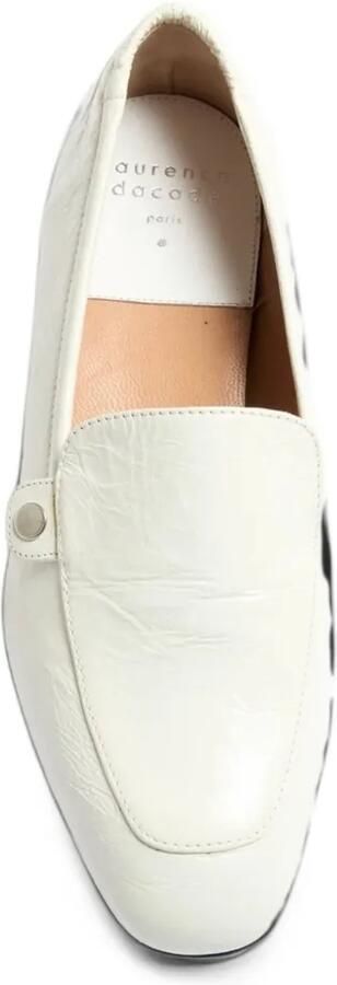 Laurence Dacade Angela leren loafers Wit - Foto 2