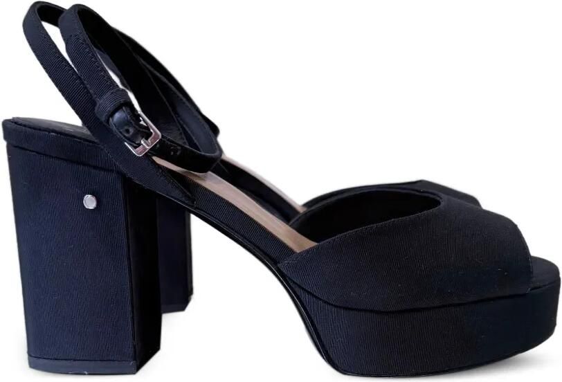 Laurence Dacade Lumi sandalen met plateauzool Zwart - Foto 3