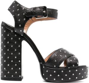 Laurence Dacade Rosange sandalen met studs Zwart