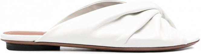 L'Autre Chose Leren sandalen Wit