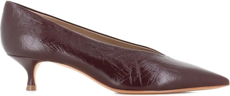 Le Monde Beryl 40 mm Babouche pumps met puntige neus Bruin