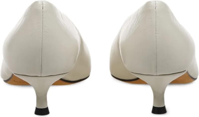 Le Monde Beryl Babouche pumps met kitten-hak en puntige neus Beige - Foto 3