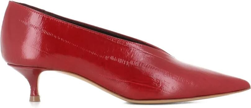 Le Monde Beryl Babouche pumps Rood