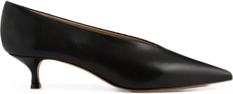 Le Monde Beryl Babouches leren pumps Zwart